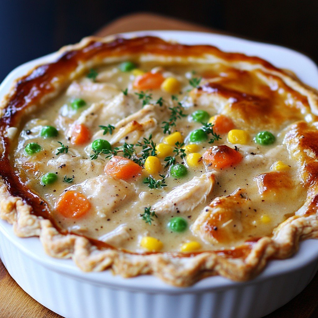 Chicken Pot Pie Recipe | Comforting and Hearty