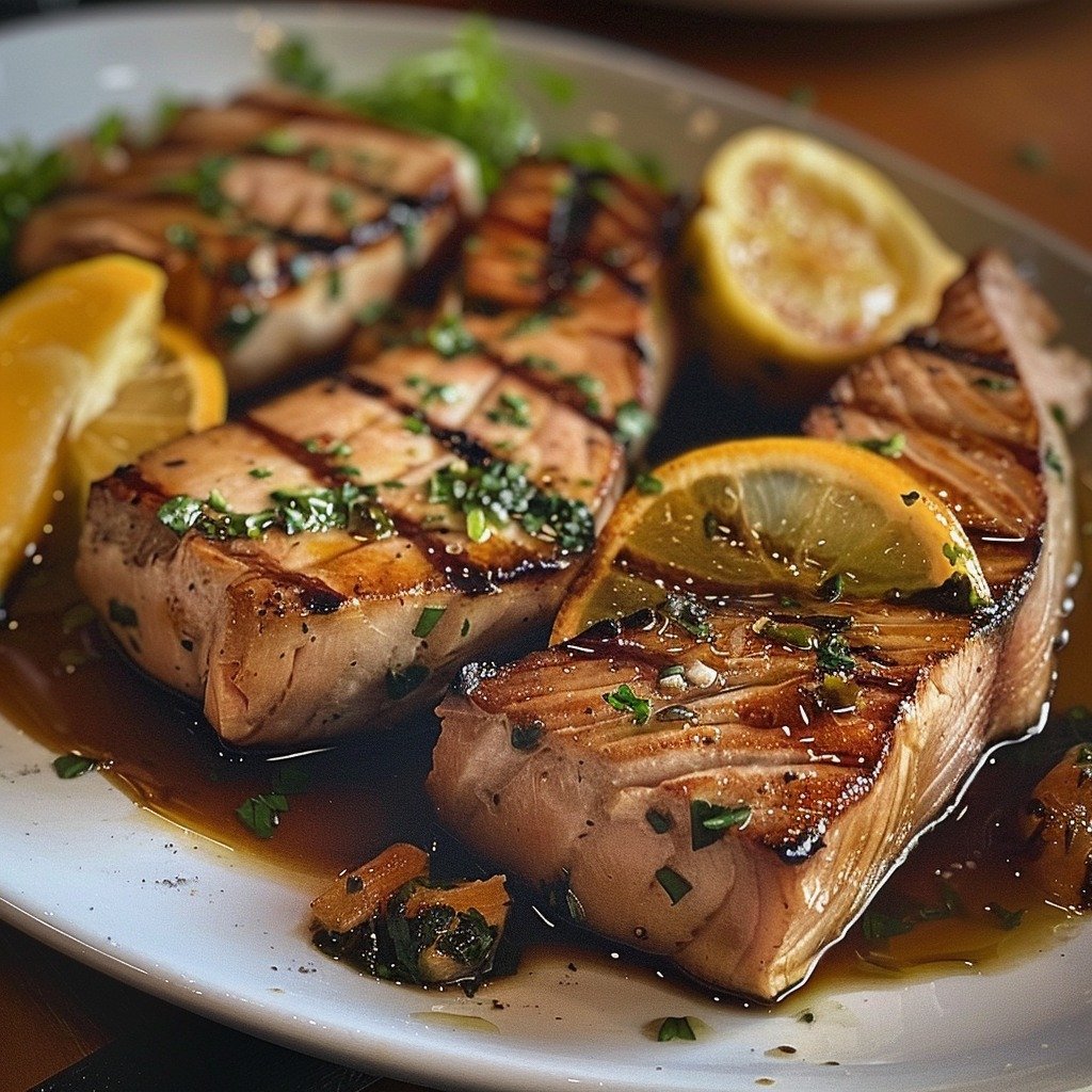 Marinated Tuna Steak