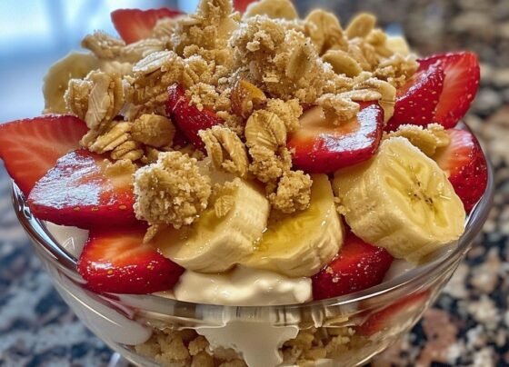 Strawberry Crunch Banana Pudding prepared at home with simple ingredients and clear steps.