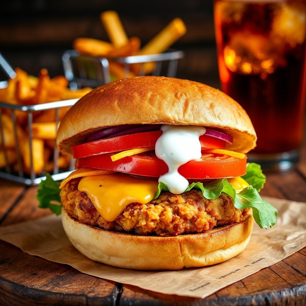 Cheddar Ranch Chicken Burgers sound like a fantastic twist on a classic burger!