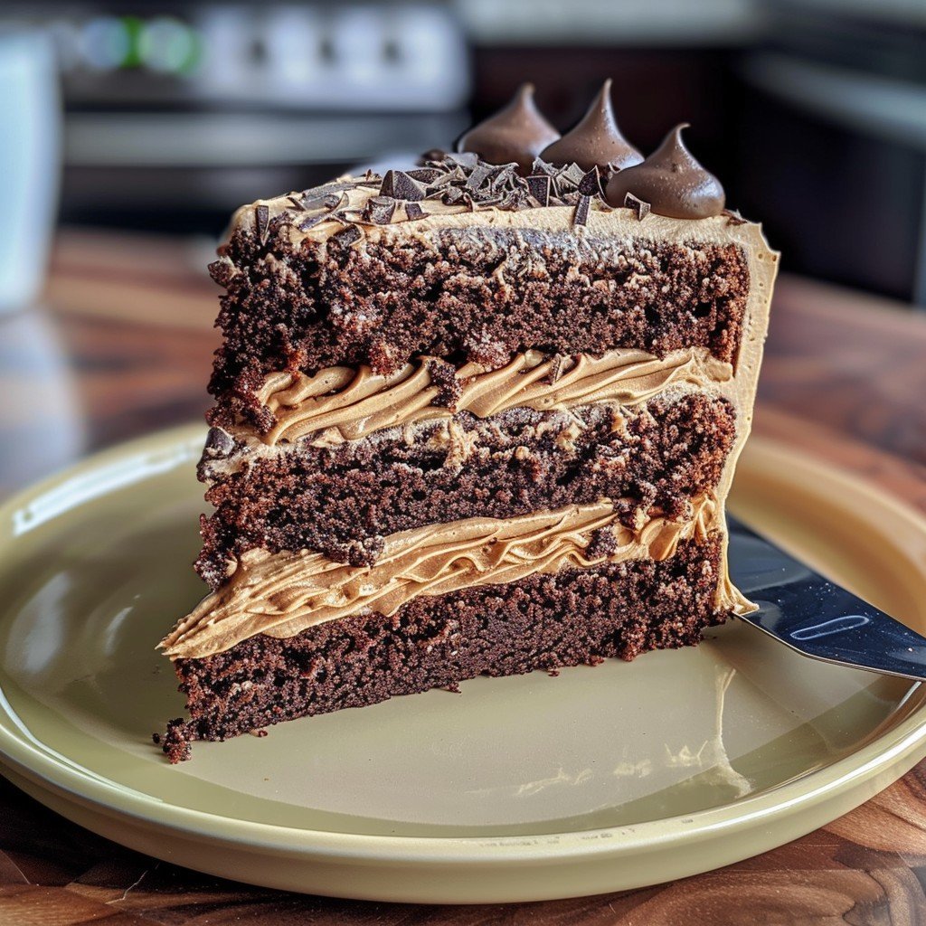 Chocolate Vanilla Cake