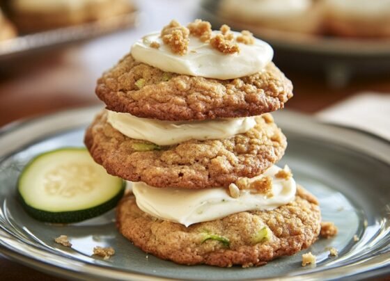 Irresistible Zucchini Cookies with Cream Cheese Frosting prepared at home with simple ingredients and clear steps.