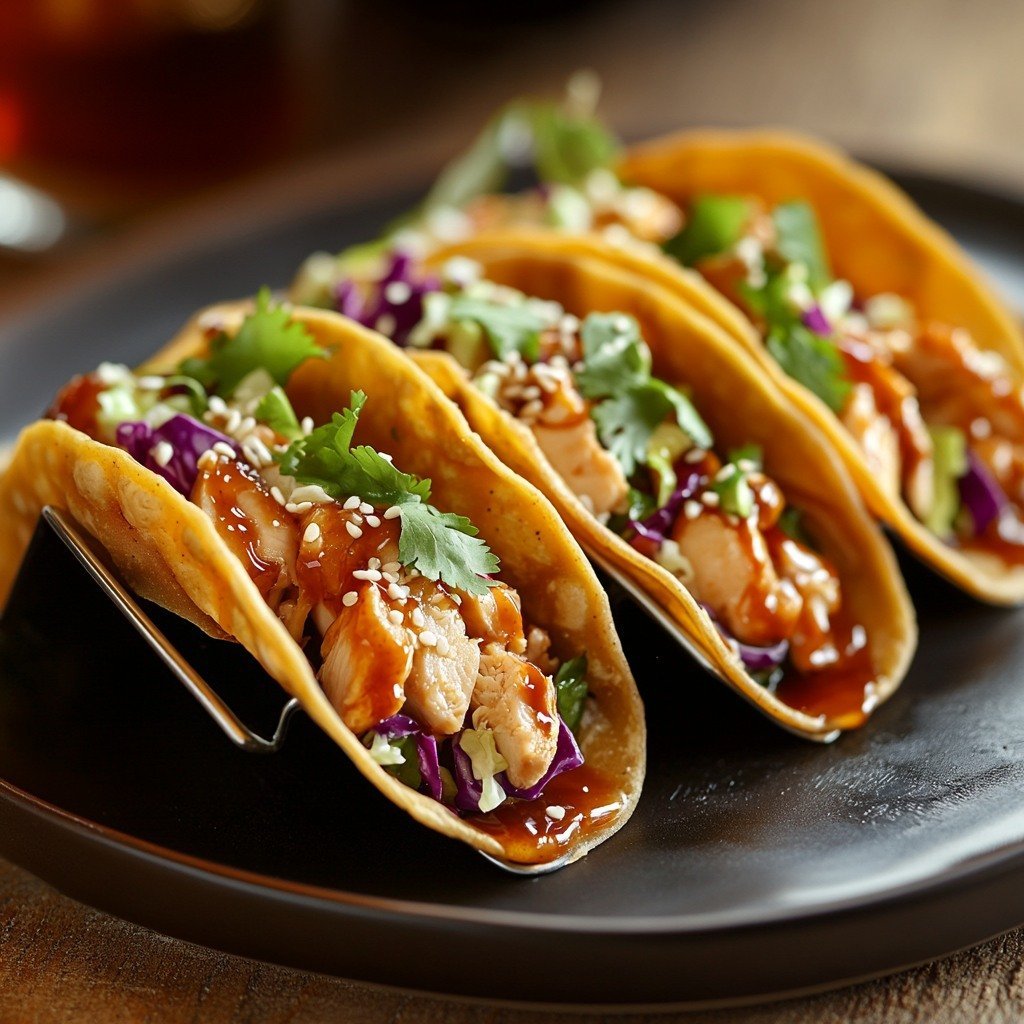 Copycat Applebee’s Chicken Wonton Tacos