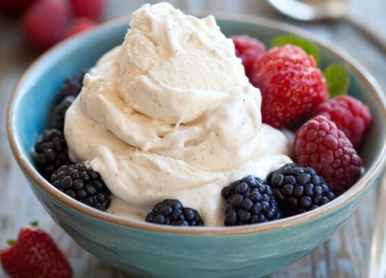 Frozen Yogurt Recipe | Creamy and Tangy Homemade Treat prepared at home with simple ingredients and clear steps.