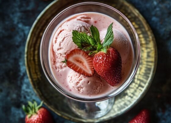 Strawberry Sensation Ice Cream prepared at home with simple ingredients and clear steps.