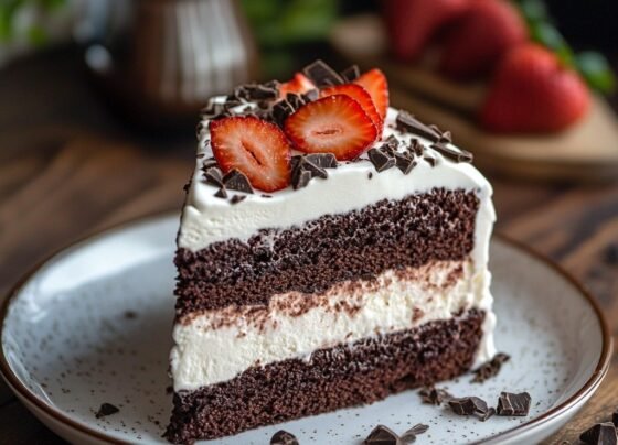 Decadent Strawberry Chocolate Fantasy Ice Cream Cake prepared at home with simple ingredients and clear steps.
