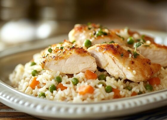No-Peek Chicken Rice Casserole Recipe prepared at home with simple ingredients and clear steps.