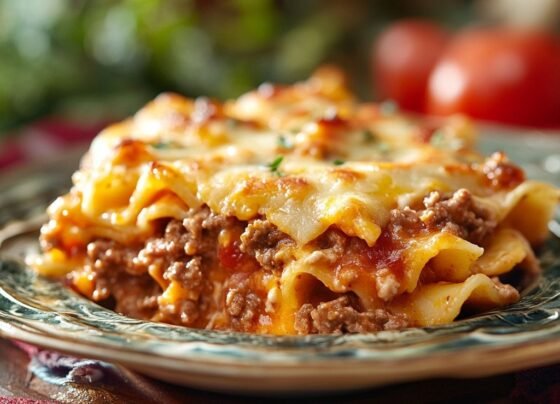 Cheesy Cheeseburger Casserole – A Family Favorite Comfort Dish prepared at home with simple ingredients and clear steps.