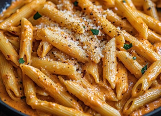 Pasta with Vodka Sauce – Creamy