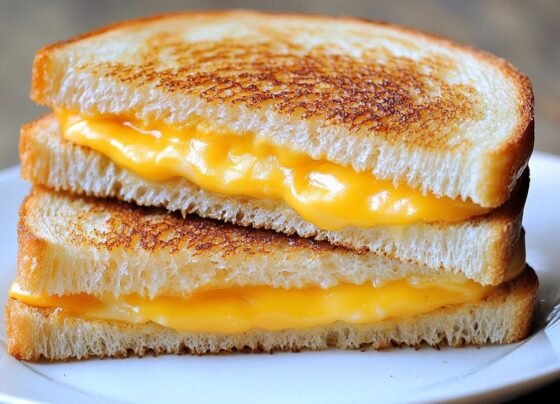 Classic Grilled Cheese Sandwich Recipe | Quick & Easy American Favorite prepared at home with simple ingredients and clear steps.