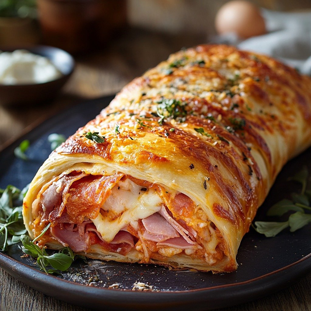 Craving something delicious? One bite of this Irresistible Homemade Stromboli will have you hooked! Discover how easy it is to create this flavorful treat that’s perfect for any occasion. #Stromboli