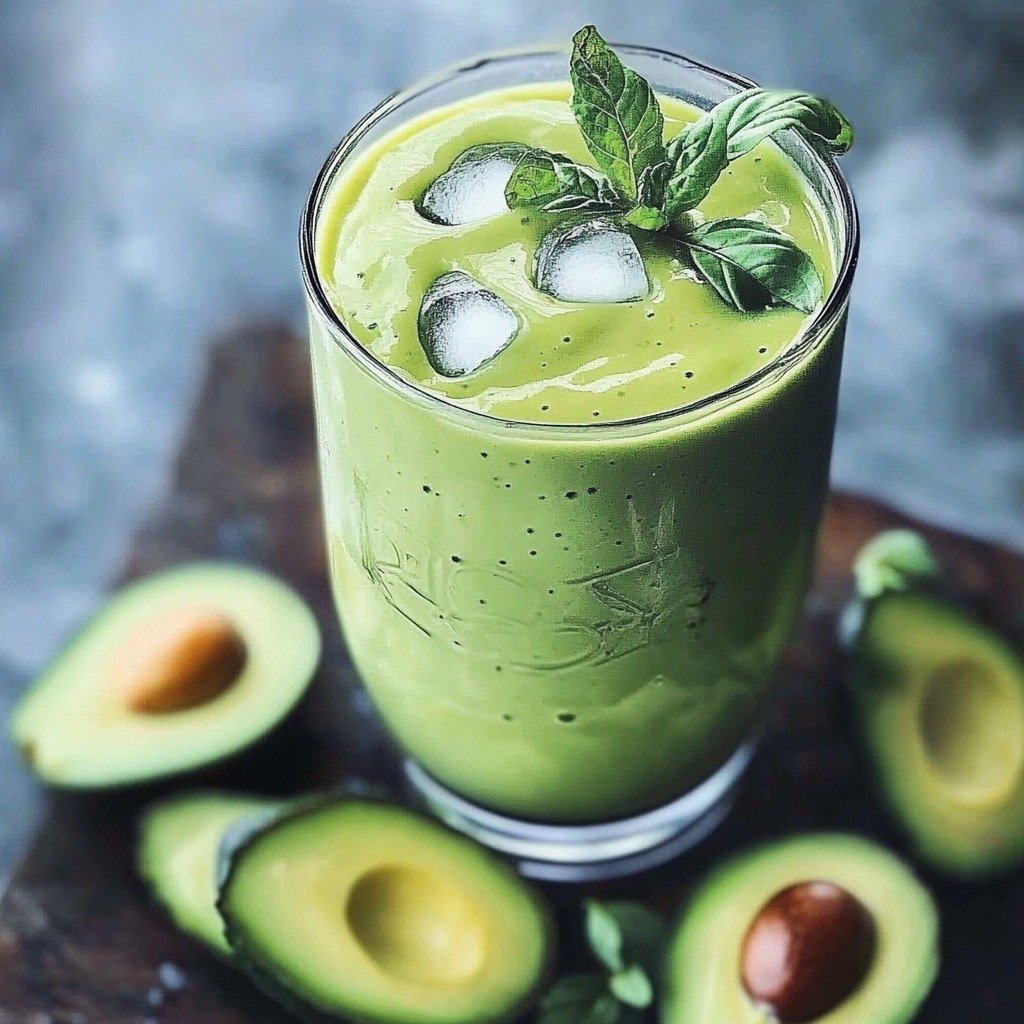 Avocado Smoothie – Creamy and Deliciously Nutritious!