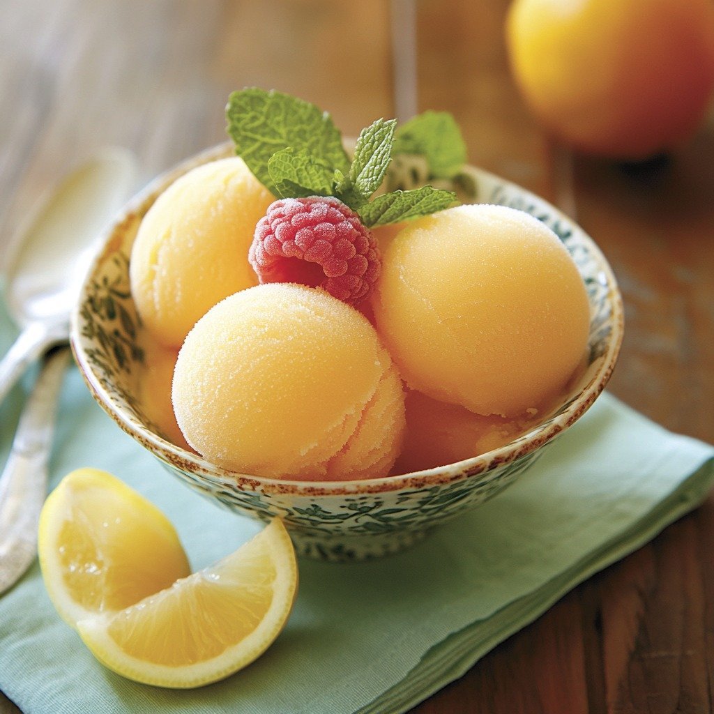 Sorbet Recipe | Refreshing and Dairy-Free Frozen Treat