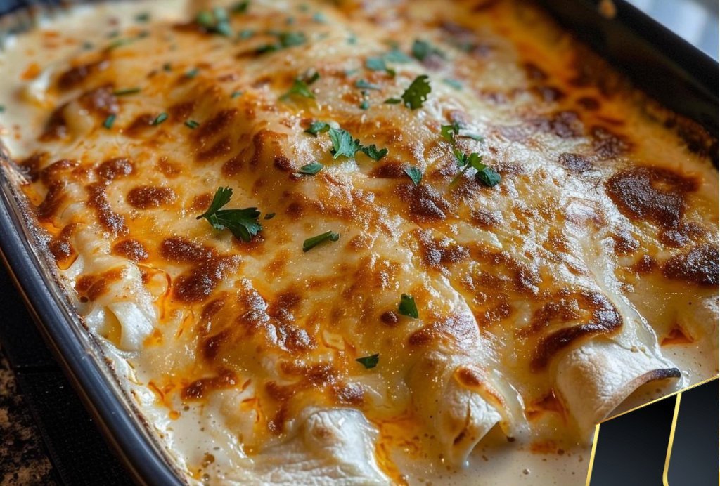 White Chicken Enchiladas