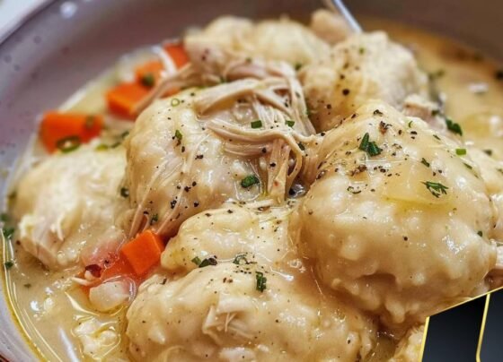 Crock Pot Chicken and Dumplings Recipe prepared at home with simple ingredients and clear steps.
