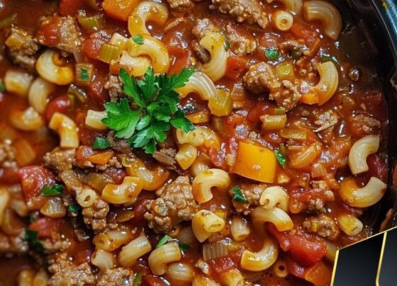 Crockpot Goulash Recipe prepared at home with simple ingredients and clear steps.