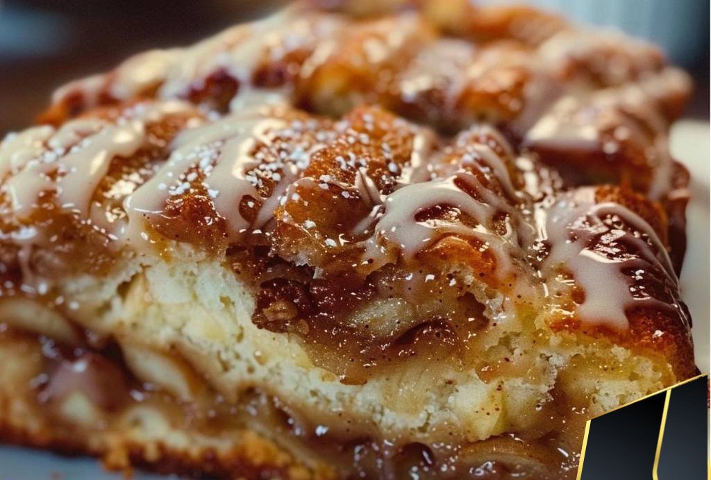 Cinnamon Swirl Apple Fritter Bread