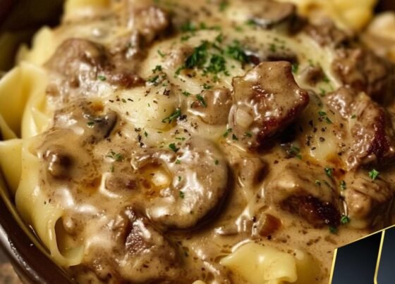 Beef Stroganoff Casserole prepared at home with simple ingredients and clear steps.