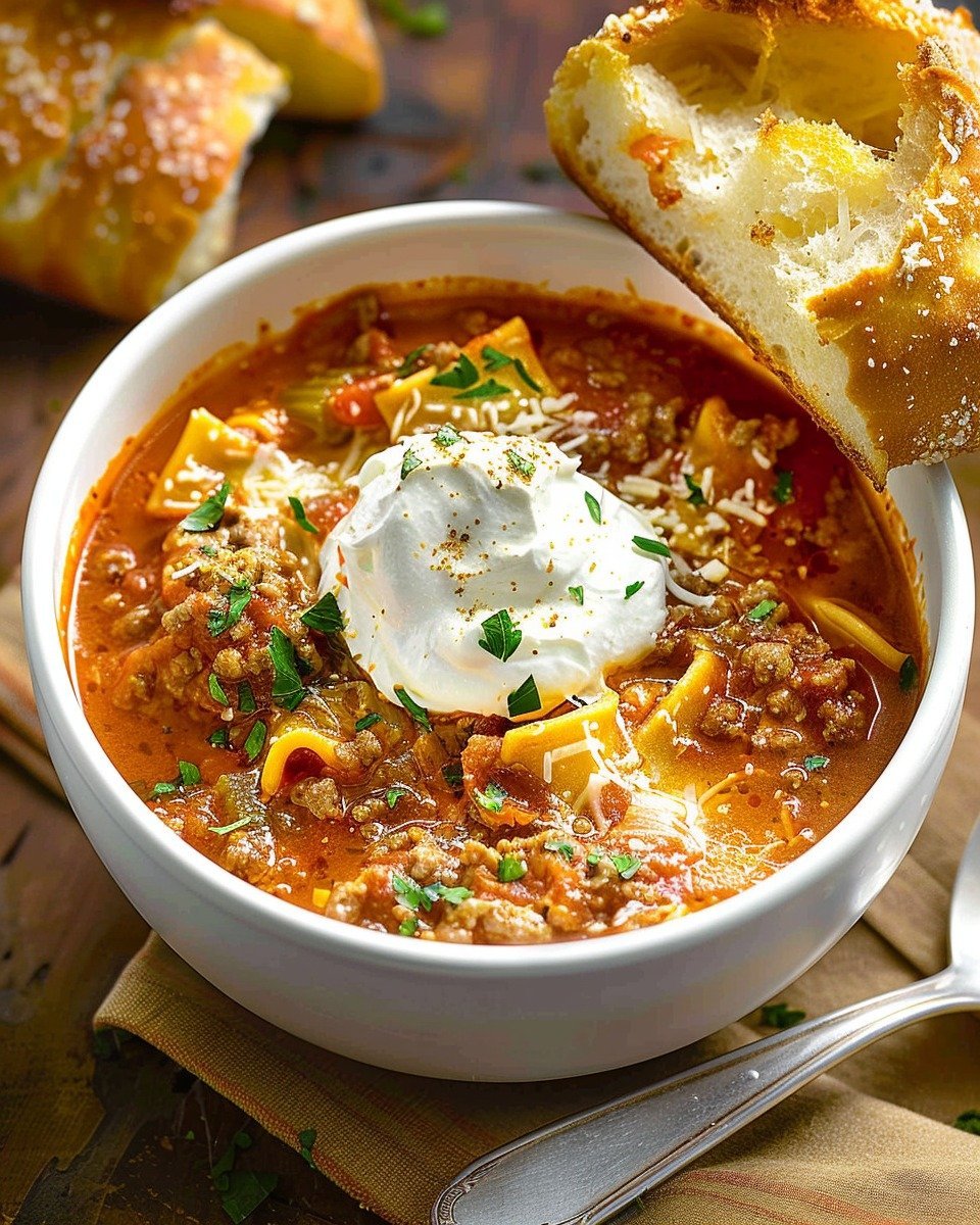 Lasagna Soup
