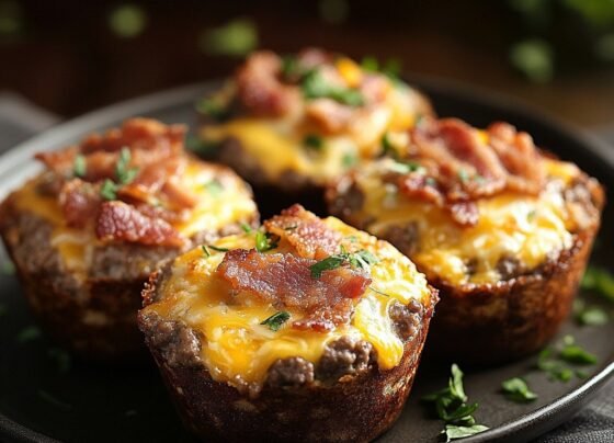 Bacon Cheeseburger Muffin Cups prepared at home with simple ingredients and clear steps.