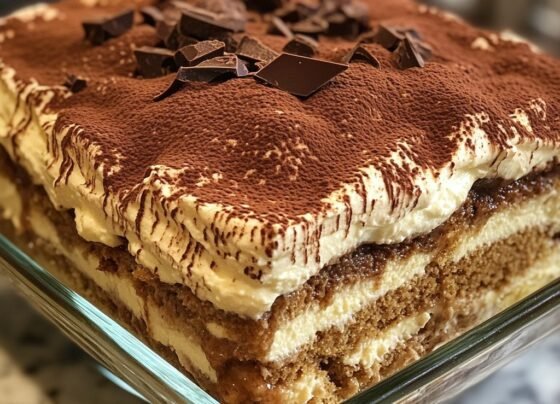 Tiramisu Cake – A Decadent Italian Dessert with Coffee-Soaked Layers prepared at home with simple ingredients and clear steps.