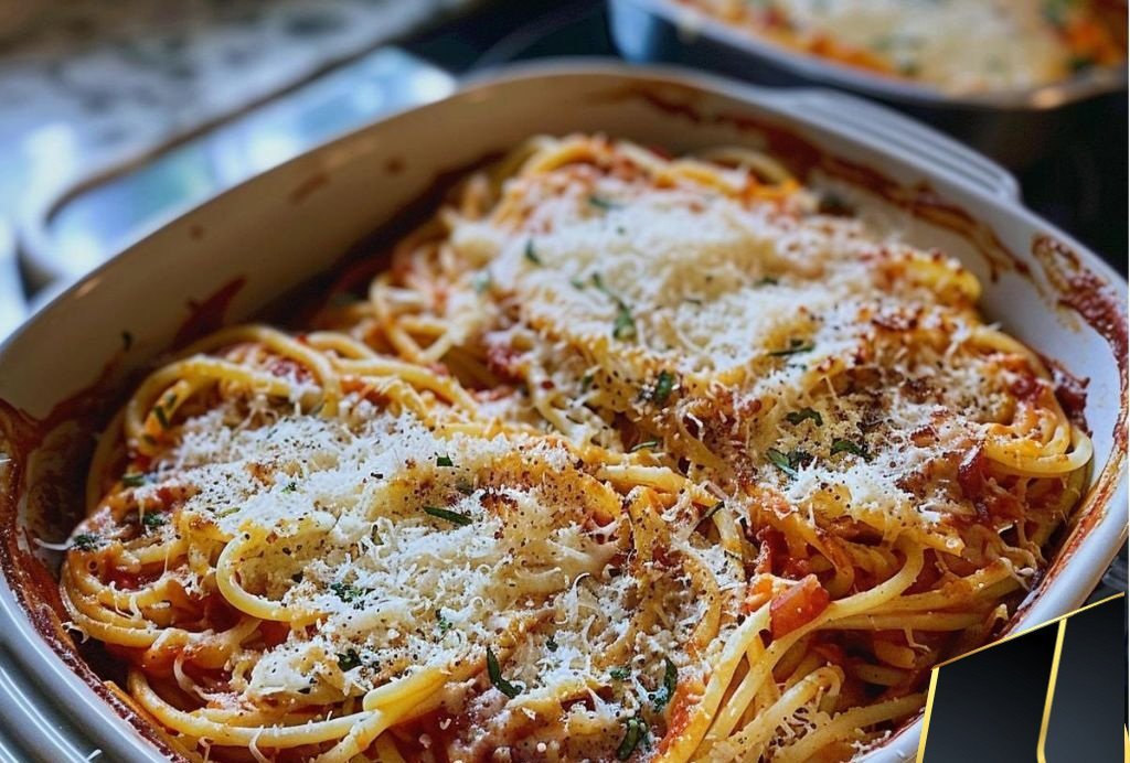 Baked Cream Cheese Spaghetti
