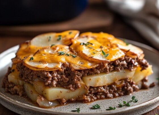 You won’t believe how effortlessly delicious this Cheesy Hamburger Potato Casserole is! Your taste buds are in for a treat! prepared at home with simple ingredients and clear steps.