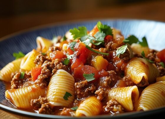 Looking for a Delicious Twist on Pasta Night? Try These Flavorful Pasta Shells with Ground Beef! prepared at home with simple ingredients and clear steps.
