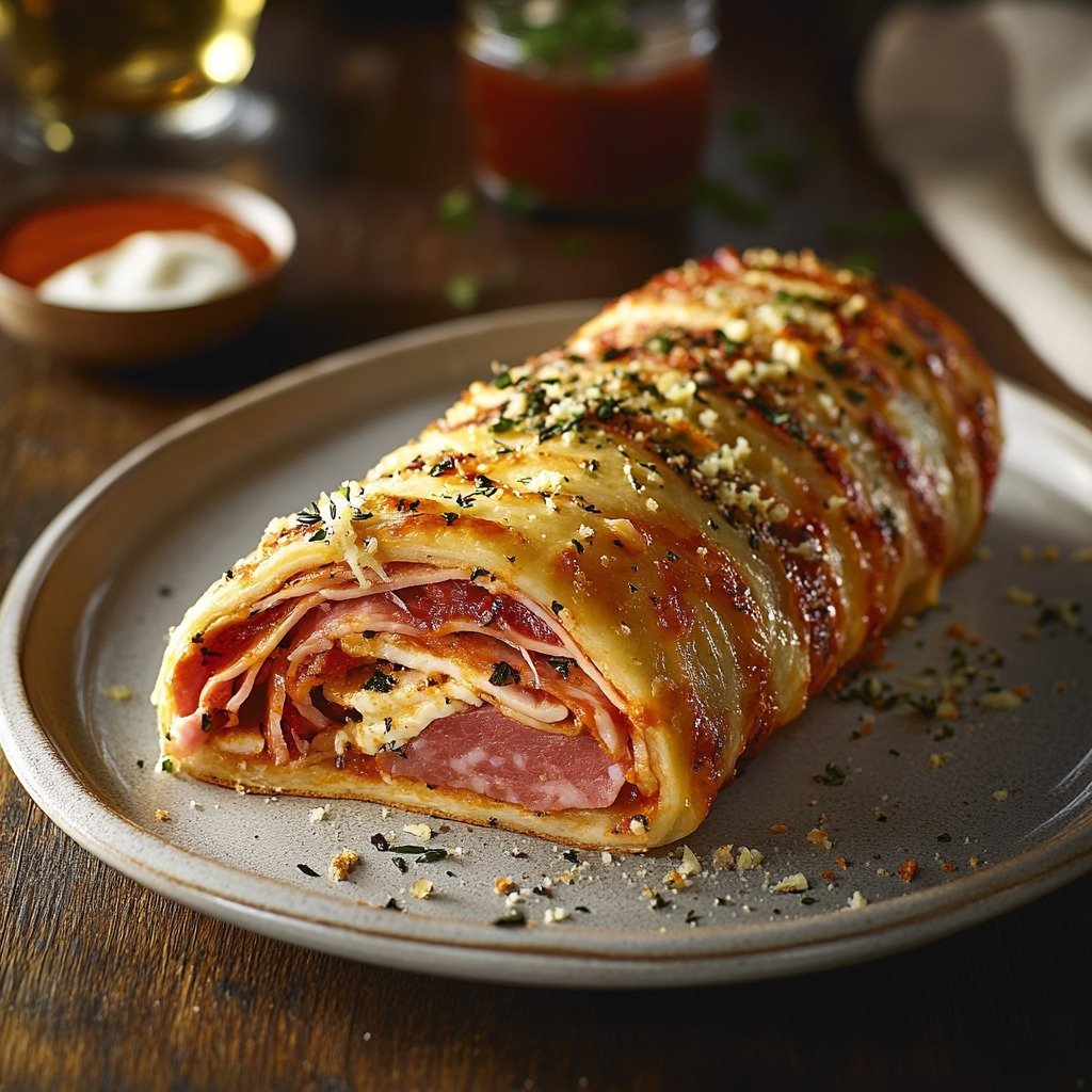 Craving something delicious? One bite of this Irresistible Homemade Stromboli will have you hooked! Discover how easy it is to create this flavorful treat that’s perfect for any occasion. #Stromboli