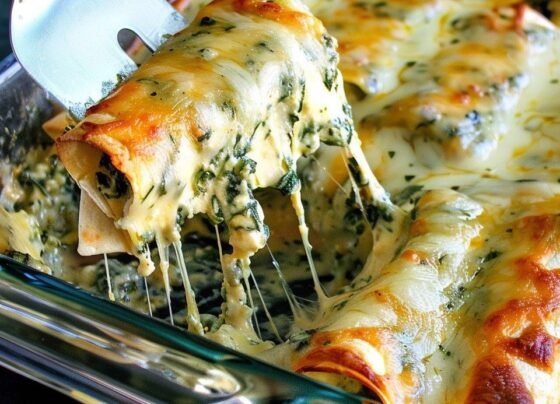 Creamy Poblano Enchiladas – A Dreamy