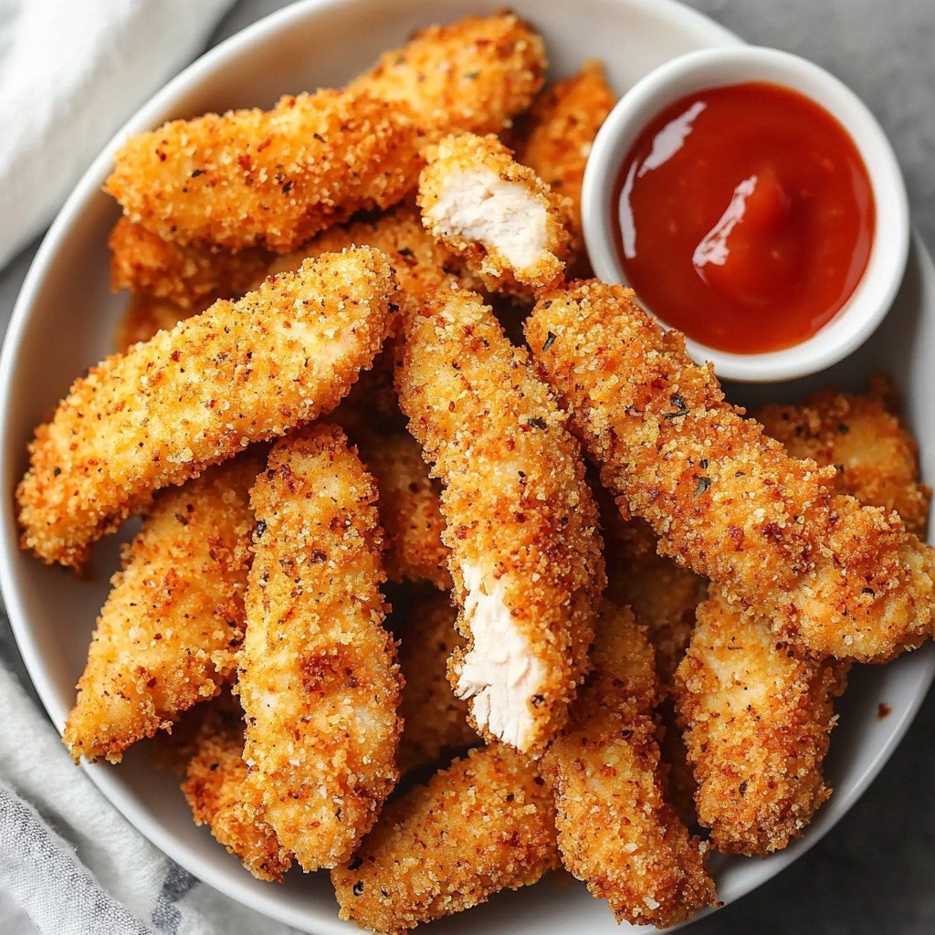 Chicken Tenders Recipe | Crispy and Delicious