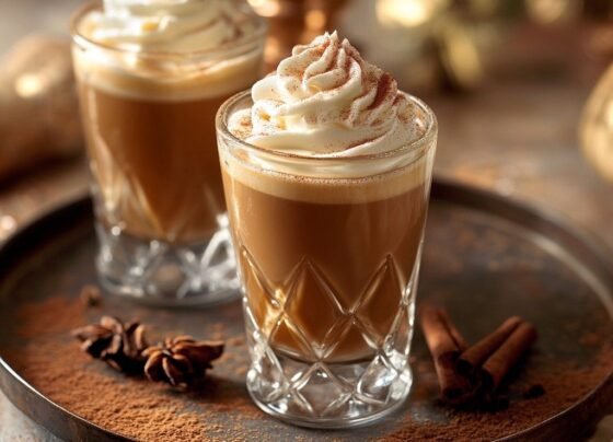 Spiced Coffee Cocktail with Kahlua