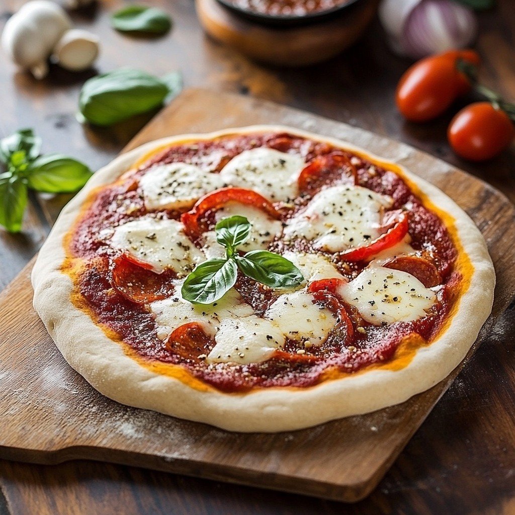 Homemade Pizza Recipe | Customizable and Delicious