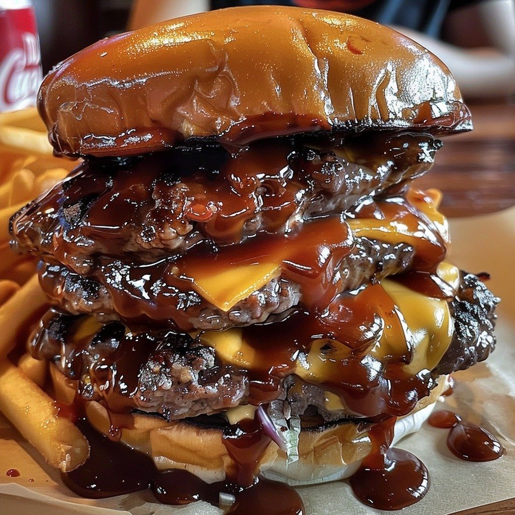 Ultimate BBQ Smash Burger