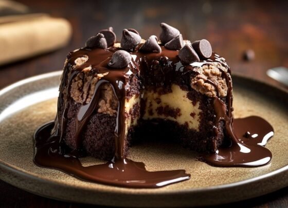 Decadent Chocolate Chip Cookie Dough Brownie Bombs prepared at home with simple ingredients and clear steps.