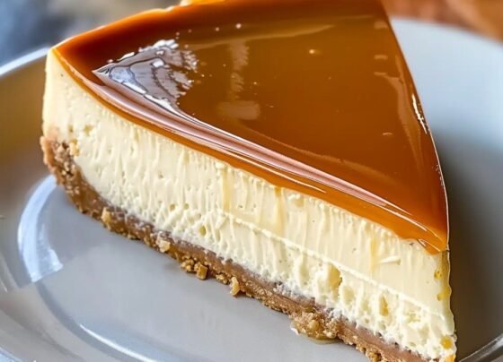 Biscoff Salted Caramel Cheesecake prepared at home with simple ingredients and clear steps.