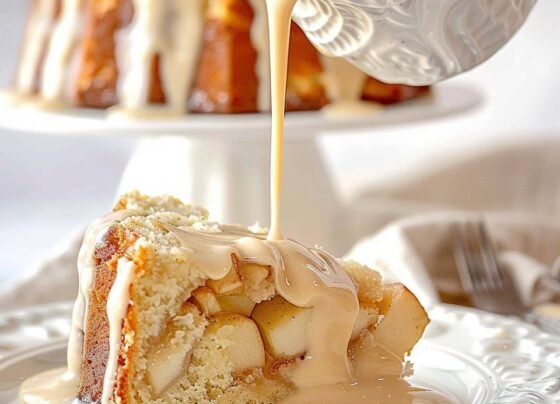 Irish Apple Cake with Custard Sauce prepared at home with simple ingredients and clear steps.