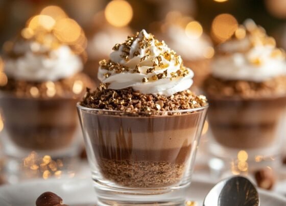 Chocolate Hazelnut Mousse Cups prepared at home with simple ingredients and clear steps.