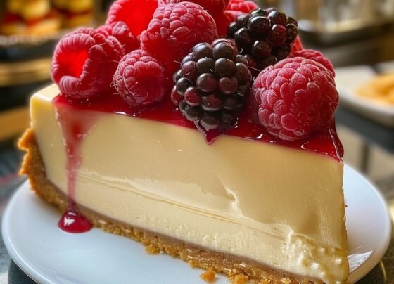 Classic New York Cheesecake prepared at home with simple ingredients and clear steps.