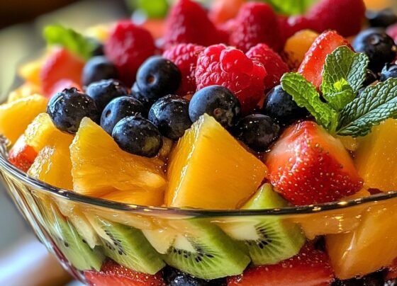 Layered Summer Fruit Salad prepared at home with simple ingredients and clear steps.