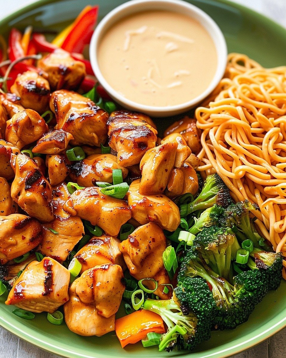 Easy Hibachi Chicken with Yum Yum Sauce