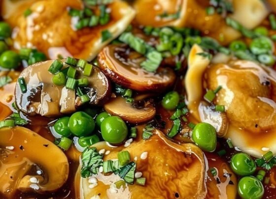 Potsticker Soup with Mushrooms & Bok Choy prepared at home with simple ingredients and clear steps.