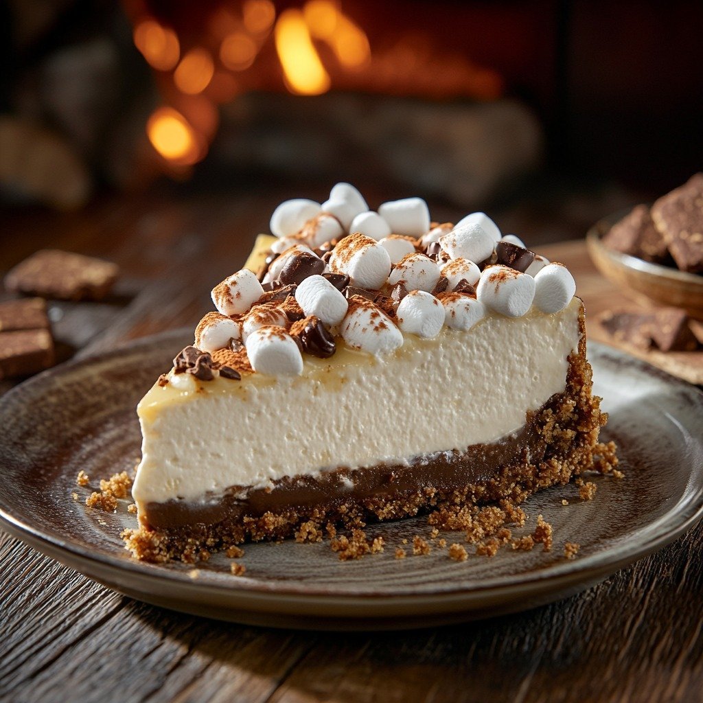 S’mores Cheesecake – A Decadent Twist on the Campfire Classic