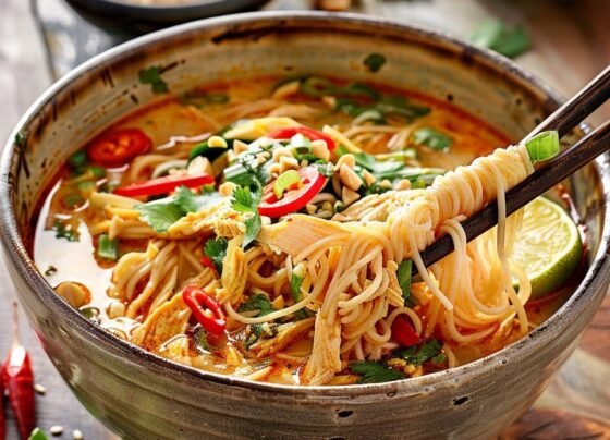 One Pot Thai Chicken Soup prepared at home with simple ingredients and clear steps.