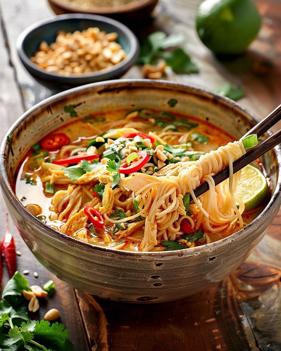 One Pot Thai Chicken Soup