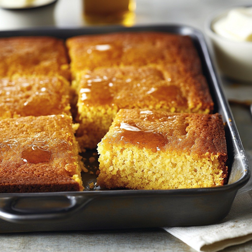 Classic Cornbread Recipe | Moist and Golden