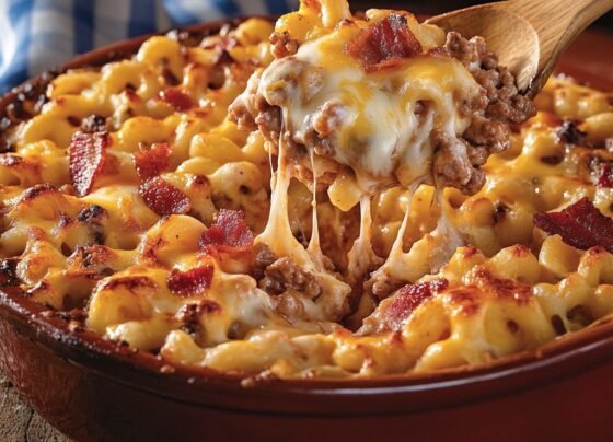 Bacon Cheeseburger Noodle Bake prepared at home with simple ingredients and clear steps.