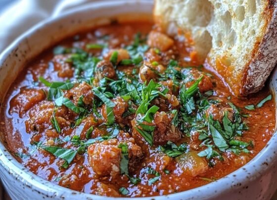 Roasted Tomato and Red Pepper Soup prepared at home with simple ingredients and clear steps.