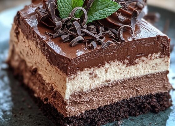 Triple Chocolate Mousse Cake Recipe prepared at home with simple ingredients and clear steps.