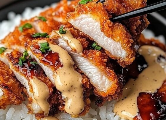 Japanese Katsu Bowls with Tonkatsu Sauce prepared at home with simple ingredients and clear steps.